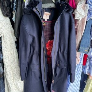 Ted Baker Navy Coat